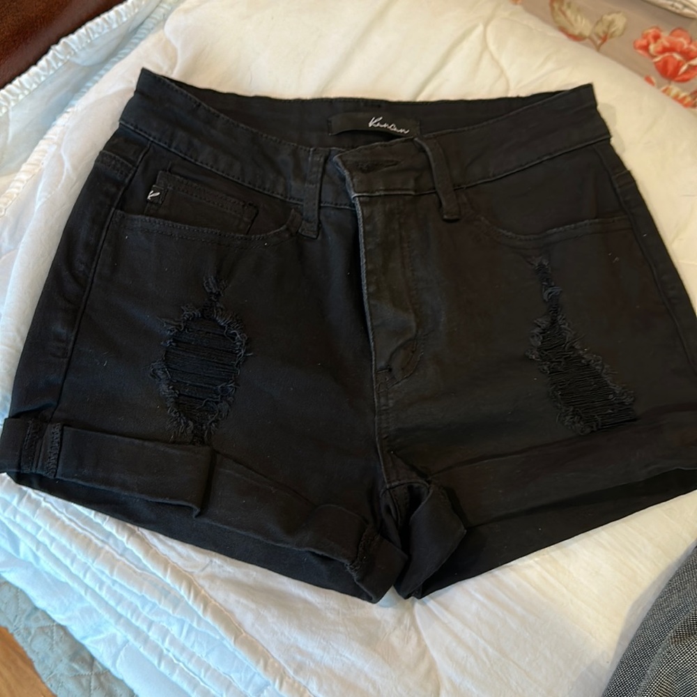 Black shorts